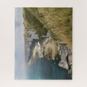 ノルマンディージグソーパズル – アラバスター海岸崖 ジグソーパズル (縦)