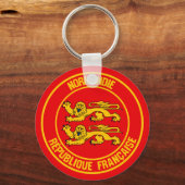 ノルマンディー丸エンブレム キーホルダー (正面)