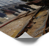 ノルマンディー列車の到着 ポスター (角)