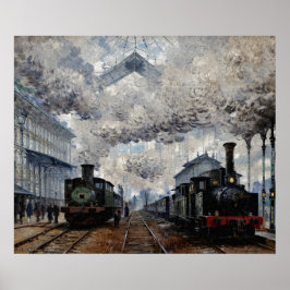 ノルマンディー列車の到着 ポスター