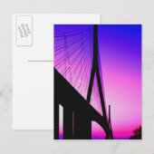 ノルマンディー橋, フランス ル・アーヴル ポストカード (正面/裏面)