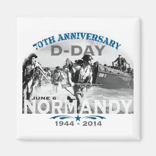 ノルマンディー第70の攻撃開始日記念日 マグネット