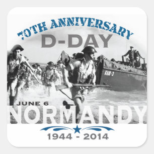 ノルマンディー70th D-day Anniversary スクエアシール