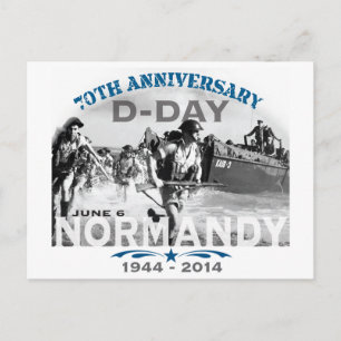 ノルマンディー70th D-day Anniversary ポストカード