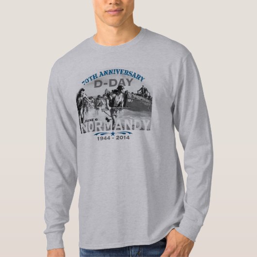 ノルマンディー70th D-day Anniversary Tシャツ (正面)