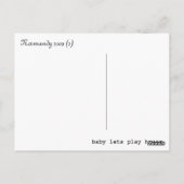 ノルマンディ2009 ポストカード (裏面)