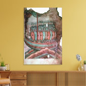 ノルマン人の兵士が英語のチャンネルを横断する キャンバスプリント (インサイチュ (リビング))