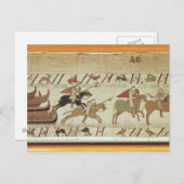 ノルマン人はペベンジーと騎士に上陸する ポストカード (正面/裏面)