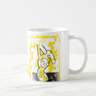 ノルマン人バニーのコーヒー・マグ(黄色) コーヒーマグカップ