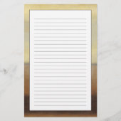 ノルマン人Wyattによる孤独な砂漠の景色 便箋 (正面)