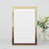 ノルマン人Wyattによる孤独な砂漠の景色 便箋 (スタンド正面)