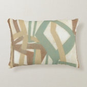 ノルマン人Wyattによる手で描いた絵画 アクセントクッション (正面)