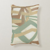 ノルマン人Wyattによる手で描いた絵画 アクセントクッション (正面(垂直))