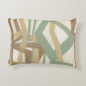 ノルマン人Wyattによる手で描いた絵画 アクセントクッション (裏面)