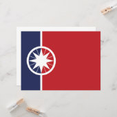 ノルマン州旗（オクラホマ州） カード (正面/裏面インサイチュ)