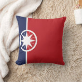 ノルマン州旗(オクラホマ州) クッション (ブランケット)