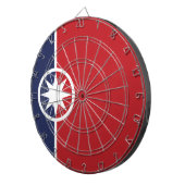 ノルマン州旗(オクラホマ州) ダーツボード (正面右)