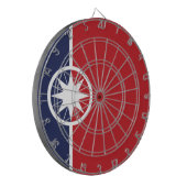 ノルマン州旗(オクラホマ州) ダーツボード (正面左)