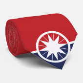 ノルマン州旗（オクラホマ州） ネクタイ (ロール)