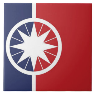 ノルマン市旗 タイル