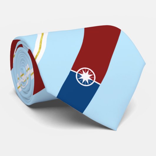 ノルマン（オクラホマ）市国旗のネクタイ ネクタイ (ロール)