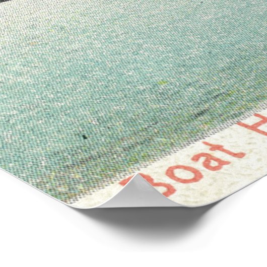 ノルムベガパークボートハウスの景色 ポスター (角)