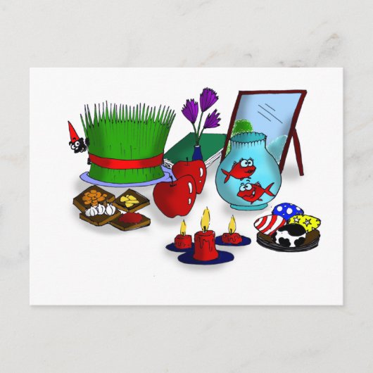 ノルーズ漫画 ポストカード (正面)