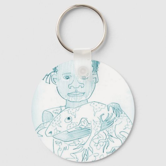 ノルーパのトカゲ キーホルダー (正面)