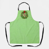 ノレイグチェリジルスコティッシュクリスマスエプロン エプロン (正面)