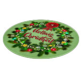 ノレイグチェリジルスコティッシュクリスマス カッティングボード (角)