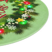 ノレイグチェリジルスコティッシュクリスマス カッティングボード (角)