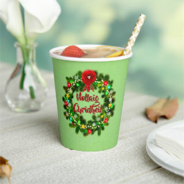 ノレイグチェリジルスコティッシュクリスマス 紙コップ