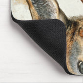 ノロジカの頭部 マウスパッド (コーナー)