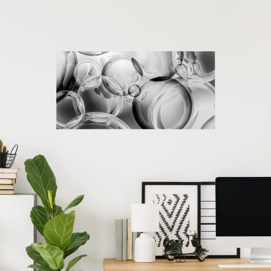 ノワールの泡 ポスター (ホームオフィス)