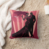 ノワール・エレガンス・レッド#1 クッション (ブランケット)