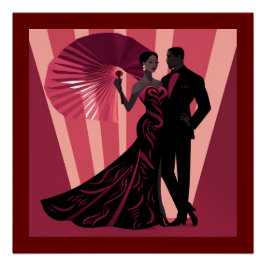 ノワール・エレガンス・レッド#1 ポスター