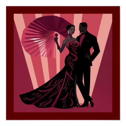 ノワール・エレガンス・レッド#1 ポスター (正面)