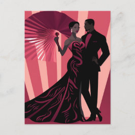 ノワール・エレガンス・レッド#1 ポストカード