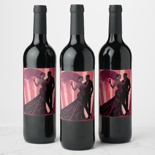 ノワール・エレガンス・レッド#1 ワインラベル (ボトル)