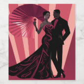 ノワール・エレガンス・レッド#1 ワインラベル (シングルラベル)