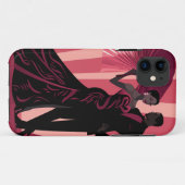 ノワール・エレガンス・レッド#1 Case-Mate iPhoneケース (裏面(横))