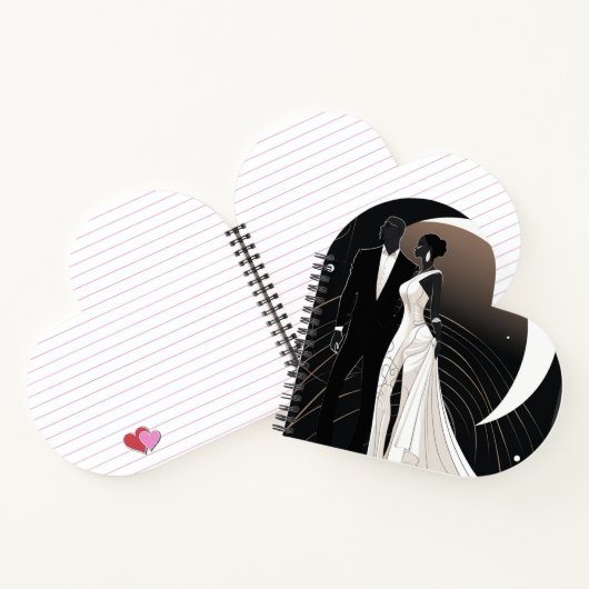 ノワール・エレガンス#1 ノートブック (内部)