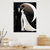 ノワール・エレガンス#1 ポスター (キッチン)