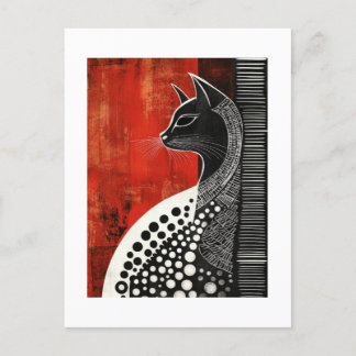 ノワール・キャットの謎めいた冒険 ポストカード