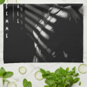 ノワール・フェム・ファターレ キッチンタオル (折り畳み)