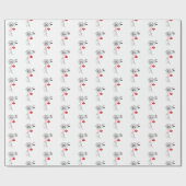 ノワール・ロータス ラッピングペーパー (フラット)