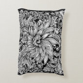 ノワールBloomscapeアクセント枕 アクセントクッション (裏面(縦))