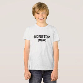 ノンストップジムモチベーションパーカーTシャツ トライブレンドTシャツ