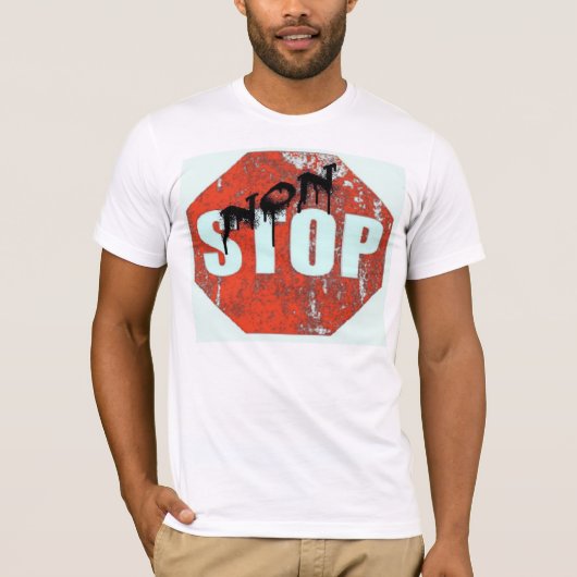 ノンストップ白いTシャツ Tシャツ (正面)