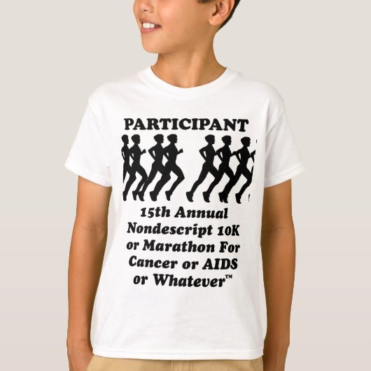 ノンデスクリプション10kmマラソンTシャツ Tシャツ (正面)
